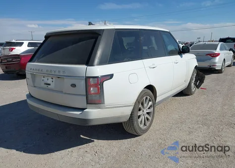 2016 Land Rover Range Rover 3.0L V6 Supercharged Hse из США, поврежденный, VIN SALGS2PF0GA310483